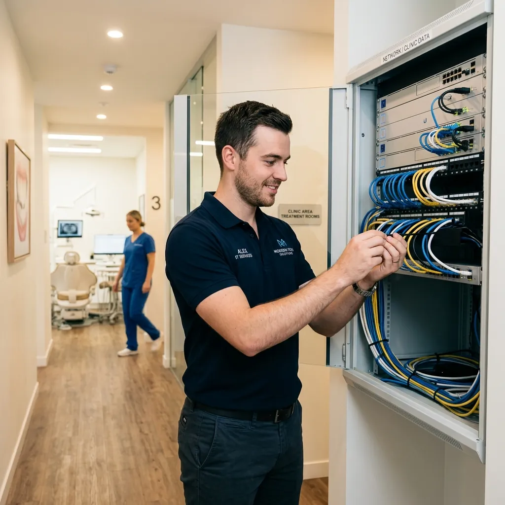 TechniWorx dental IT specialist supporting practice infrastructure
