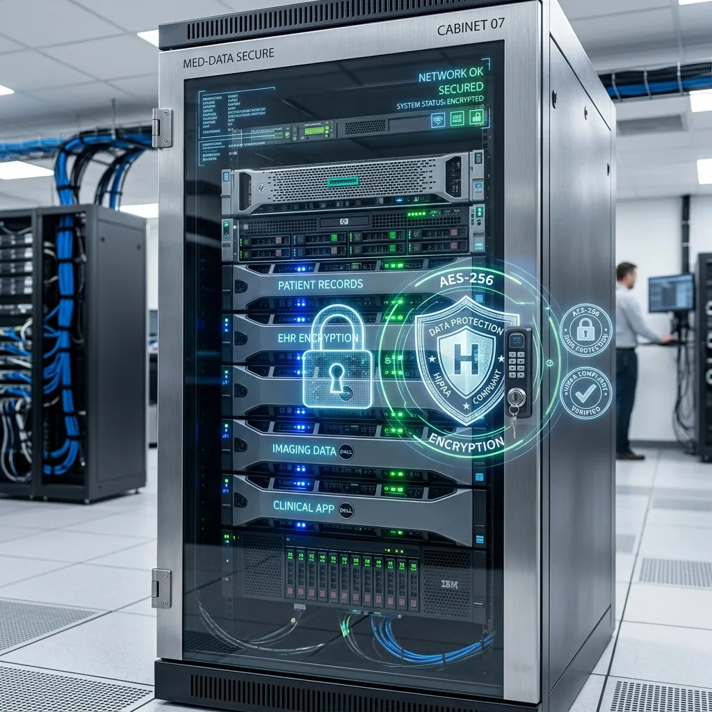 Secure TechniWorx medical servers and dental IT infrastructure